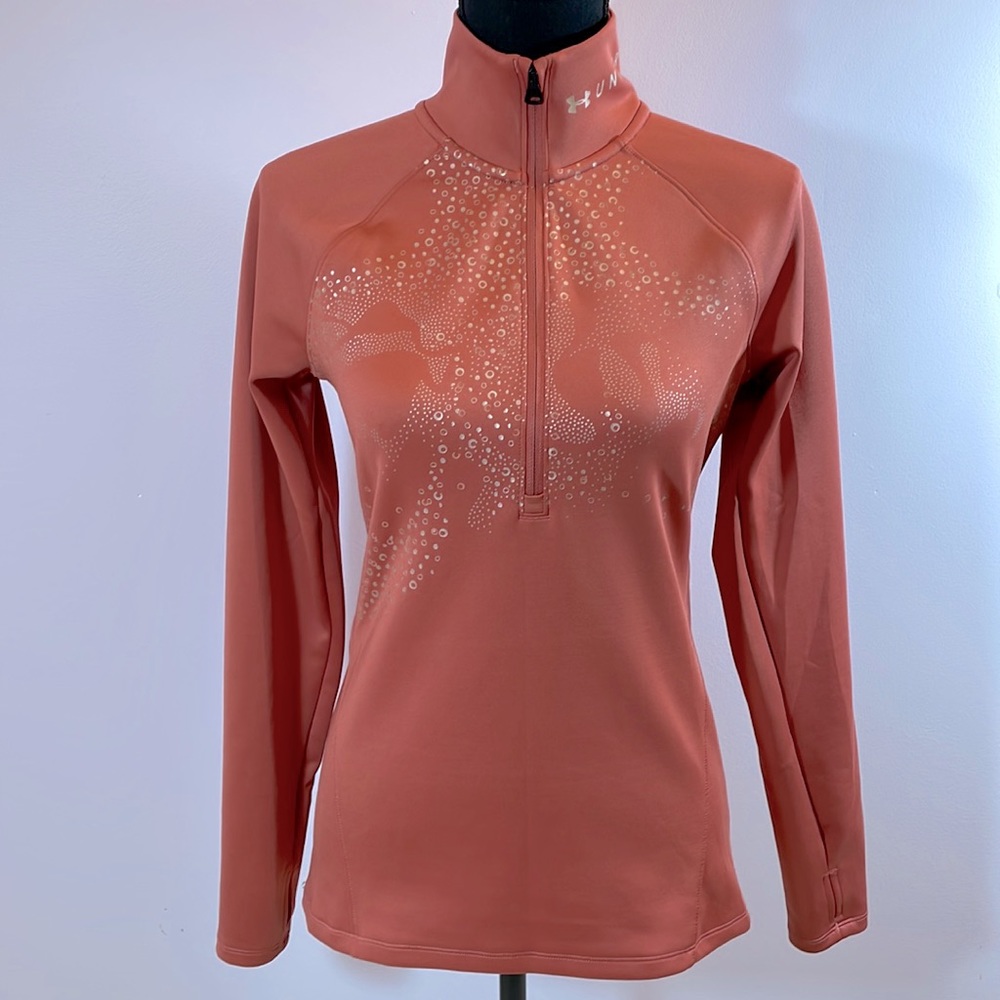 Brand New Under Armour 1/2 Zip Top Coldgear $42